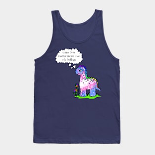 The Dinosaur Knows That Trans Lives Matter Tank Top